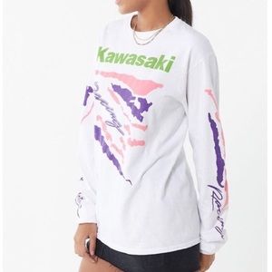 KAWASAKI RACING long sleeve tee